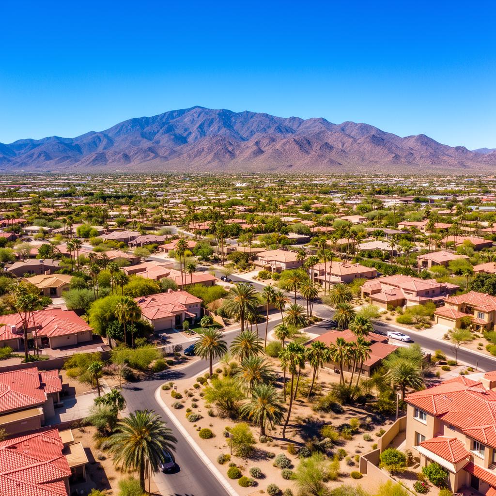 Aerial view of San Ramon, California neighborhoods showing the community served by Coleman Chiropractic.